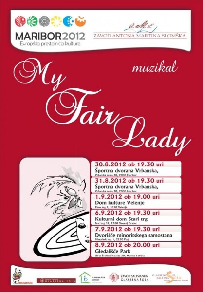 Plakat muzikala My Fair Lady