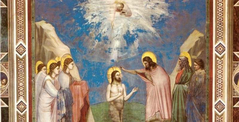 Jezusov krst - Giotto