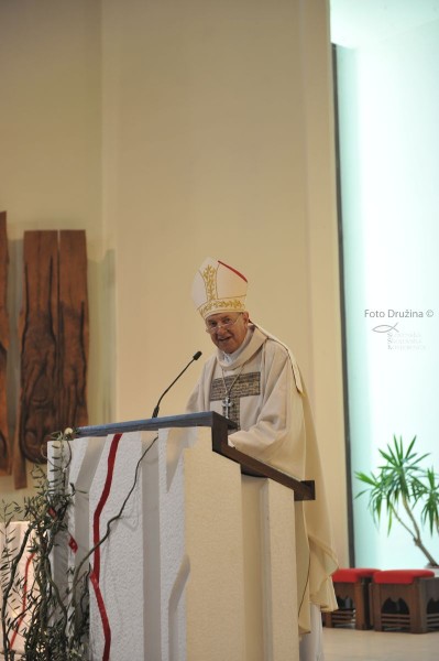 msgr. dr. Jurij Bizjak, koprski škof - Foto Družina