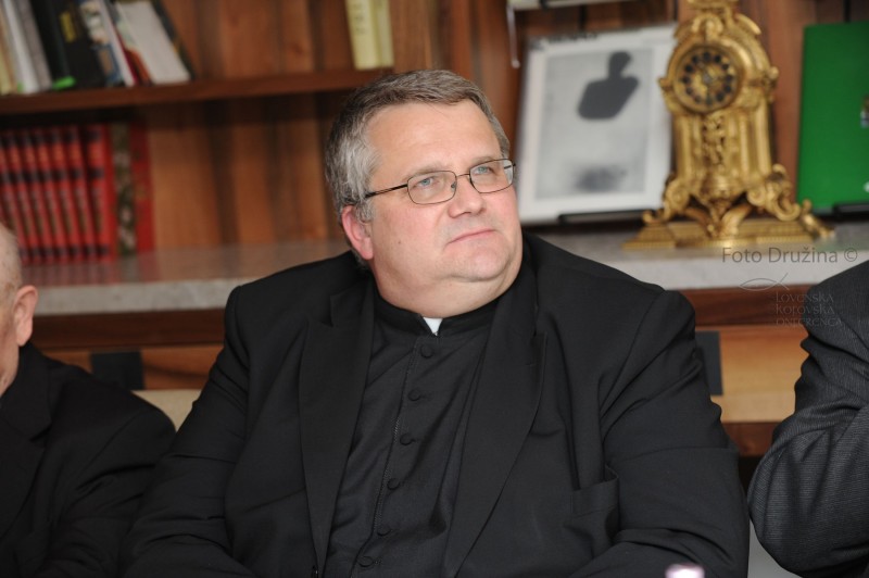 msgr. dr. Peter Štumpf, narodni ravnatelj za Slovence po svetu - Foto Škofija Murska Sobota