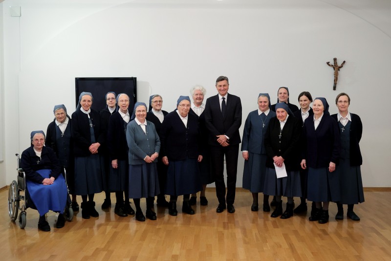 Foto: Uradni Twitter račun predsednika Republike Slovenije Boruta Pahorja.